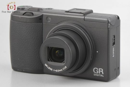 【中古】RICOH リコー GR DIGITAL III コンパクトデジタルカメラ シャッター回数僅少 |  中古カメラ・フィルムカメラを中心に取り揃えるファイブスターカメラ