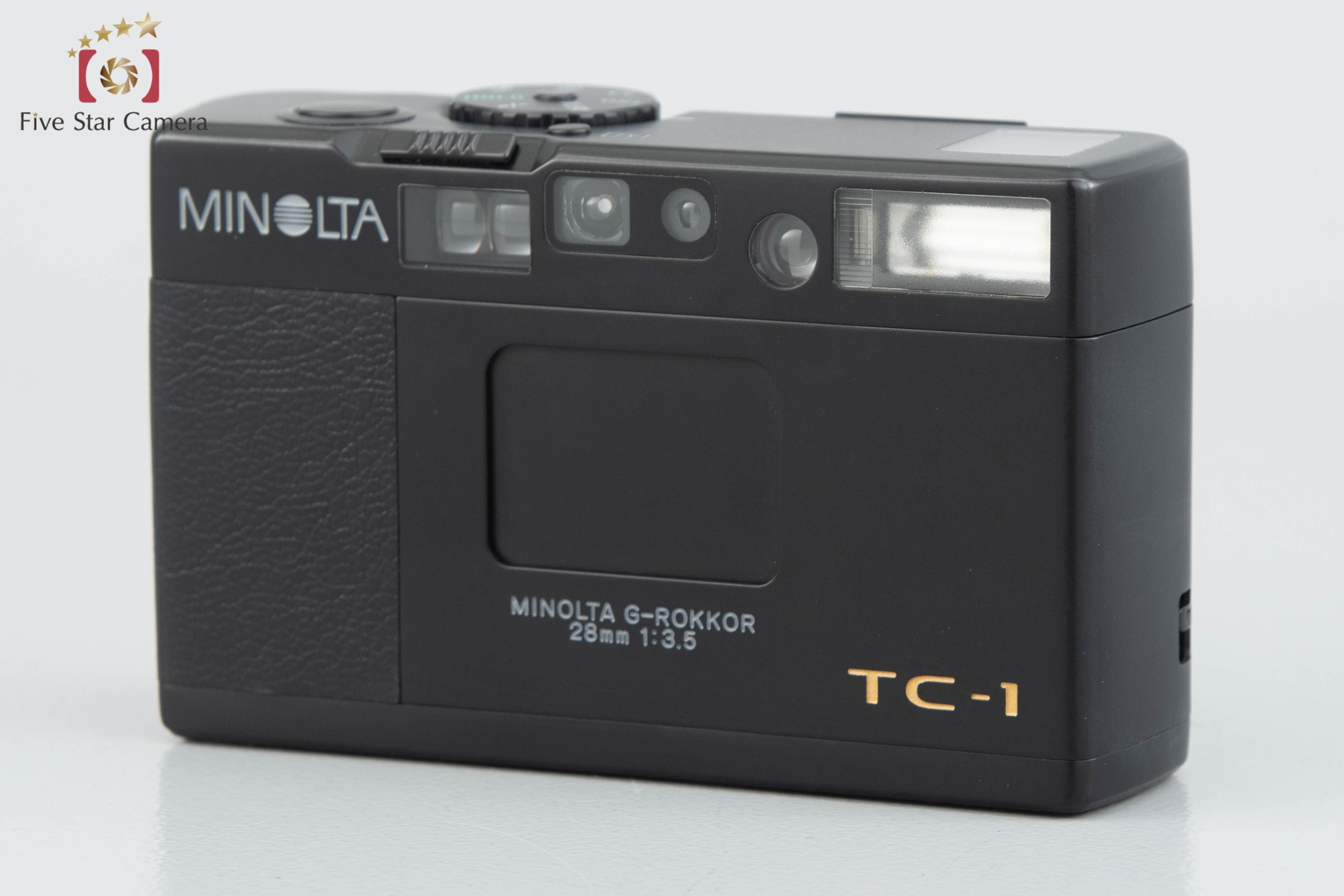 MINOLTA TC-1 フィルムカメラ ケース付 良好テレビ・オーディオ・カメラ