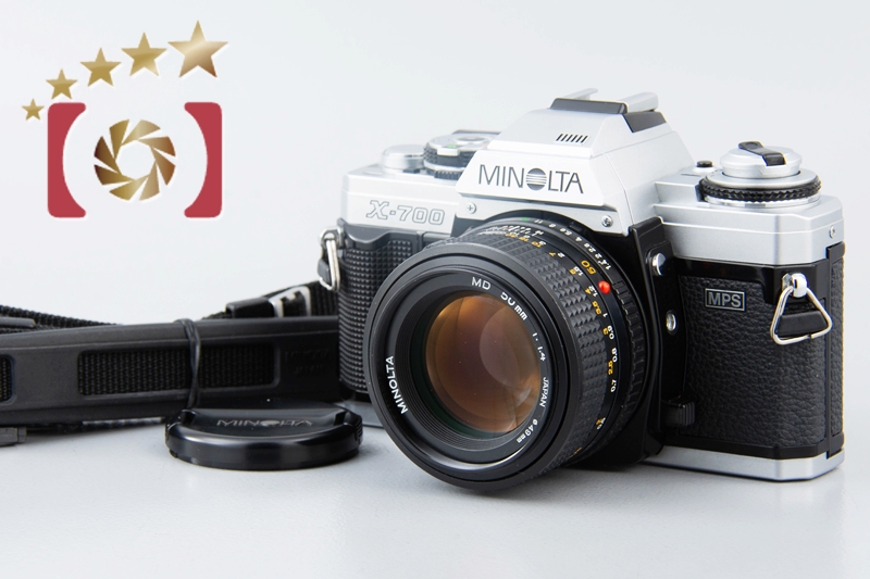 【中古】MINOLTA ミノルタ X-700 MPS + MD 50mm f/1.4 |  中古カメラ・フィルムカメラを中心に取り揃えるファイブスターカメラ