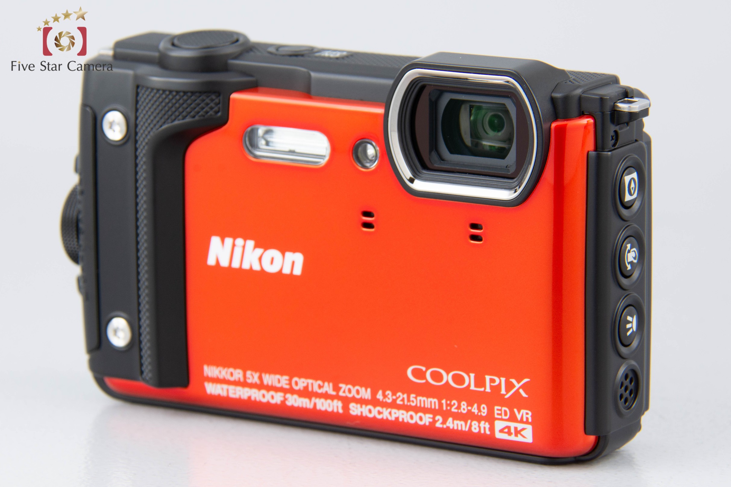 【中古】Nikon ニコン COOLPIX W300 オレンジ コンパクトデジタルカメラ |  中古カメラ・フィルムカメラを中心に取り揃えるファイブスターカメラ