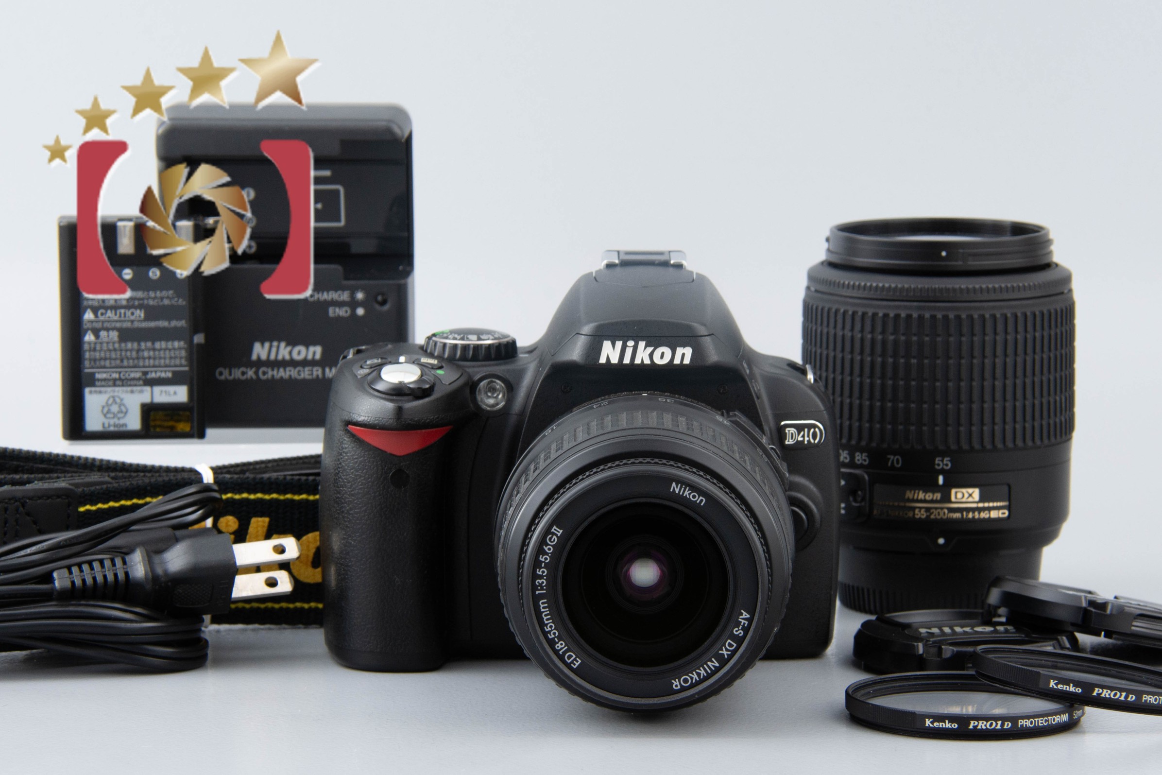 4年保証』 Nikon ニコン D40 レンズキット デジタル一眼カメラ 