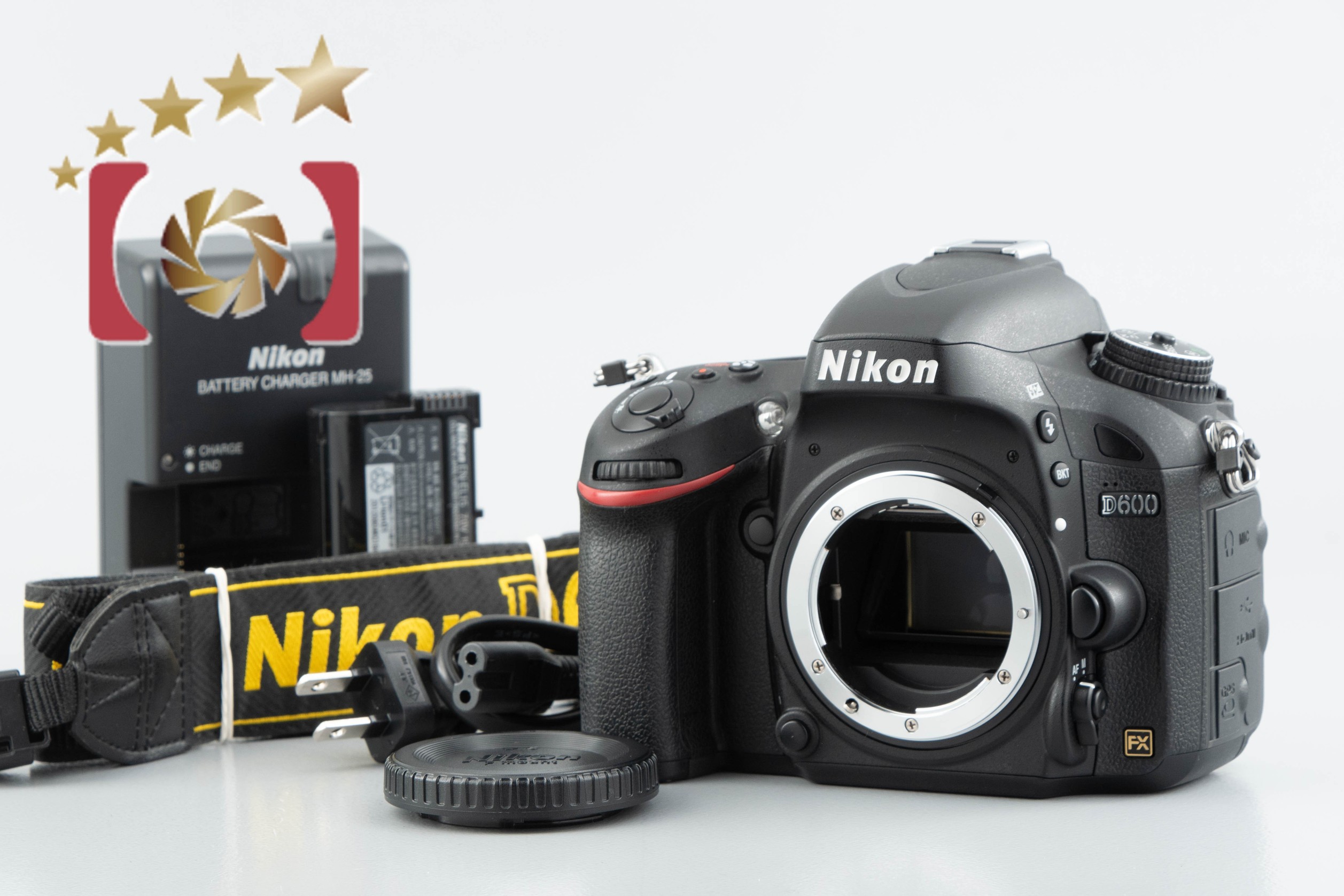 【中古】Nikon ニコン D600 デジタル一眼レフカメラ | 中古カメラ・フィルムカメラを中心に取り揃えるファイブスターカメラ