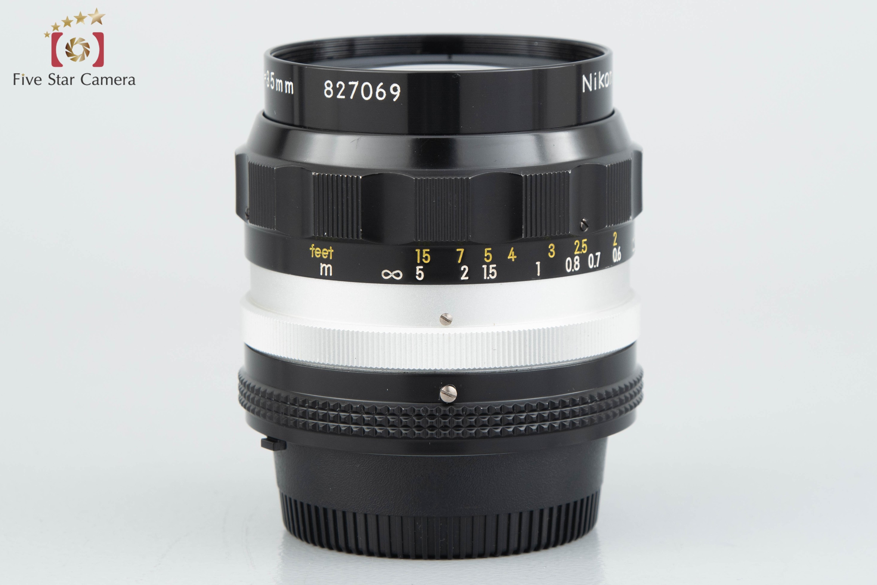 【中古】Nikon ニコン NIKKOR-O Auto 35mm f/2 Ai改 | 中古カメラ・フィルムカメラを中心に取り揃えるファイブスターカメラ