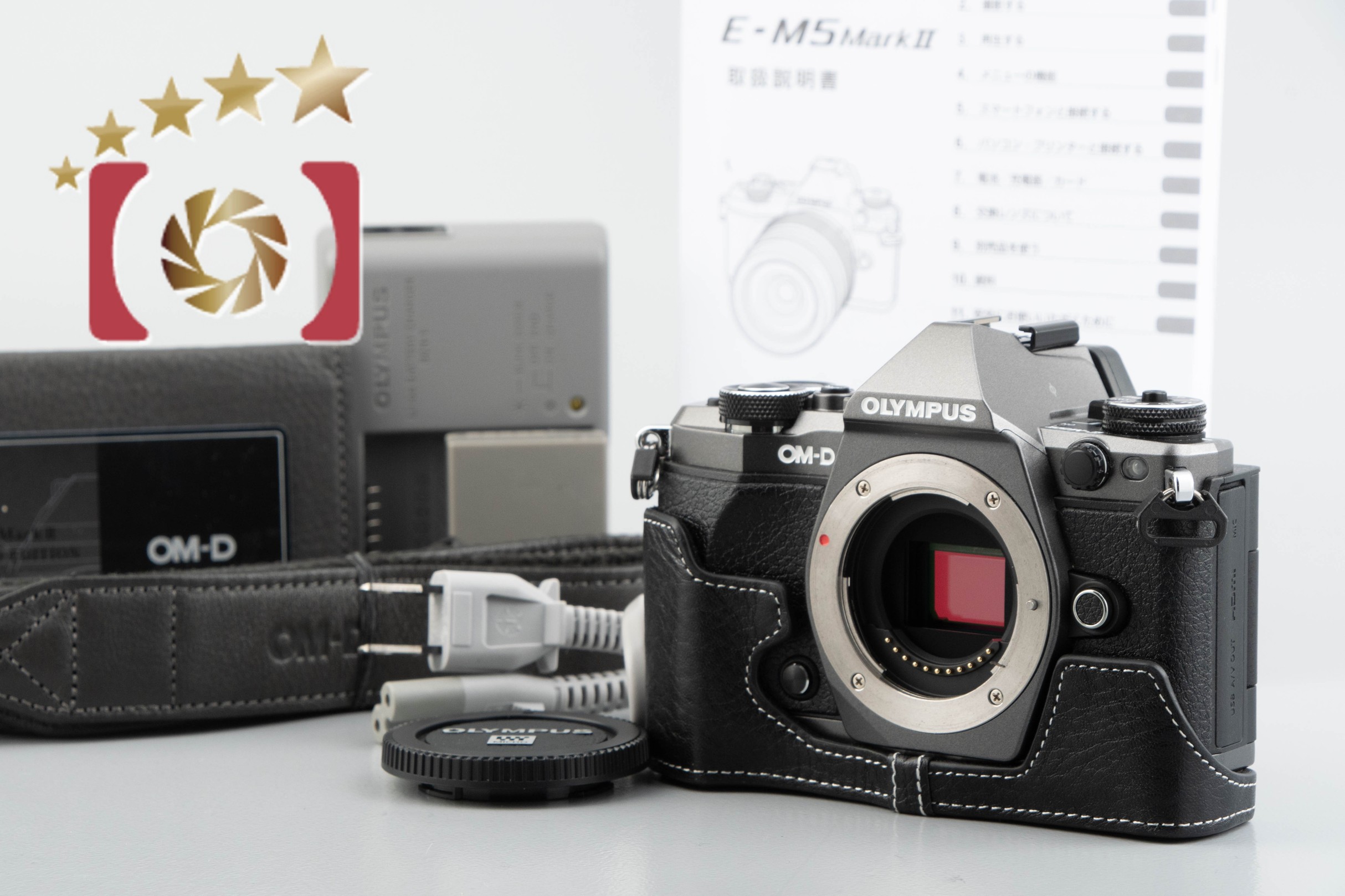 限定チタニウムveOLYMPUS OM−D E−M5 MarkⅡ Limited Edition