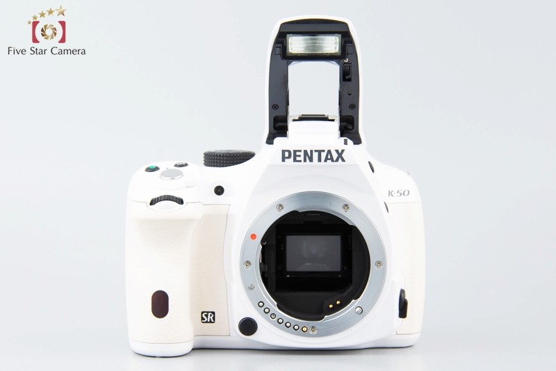 【中古】PENTAX ペンタックス K-50 ホワイト 18-55 レンズキット シャッター回数僅少 |  中古カメラ・フィルムカメラを中心に取り揃えるファイブスターカメラ