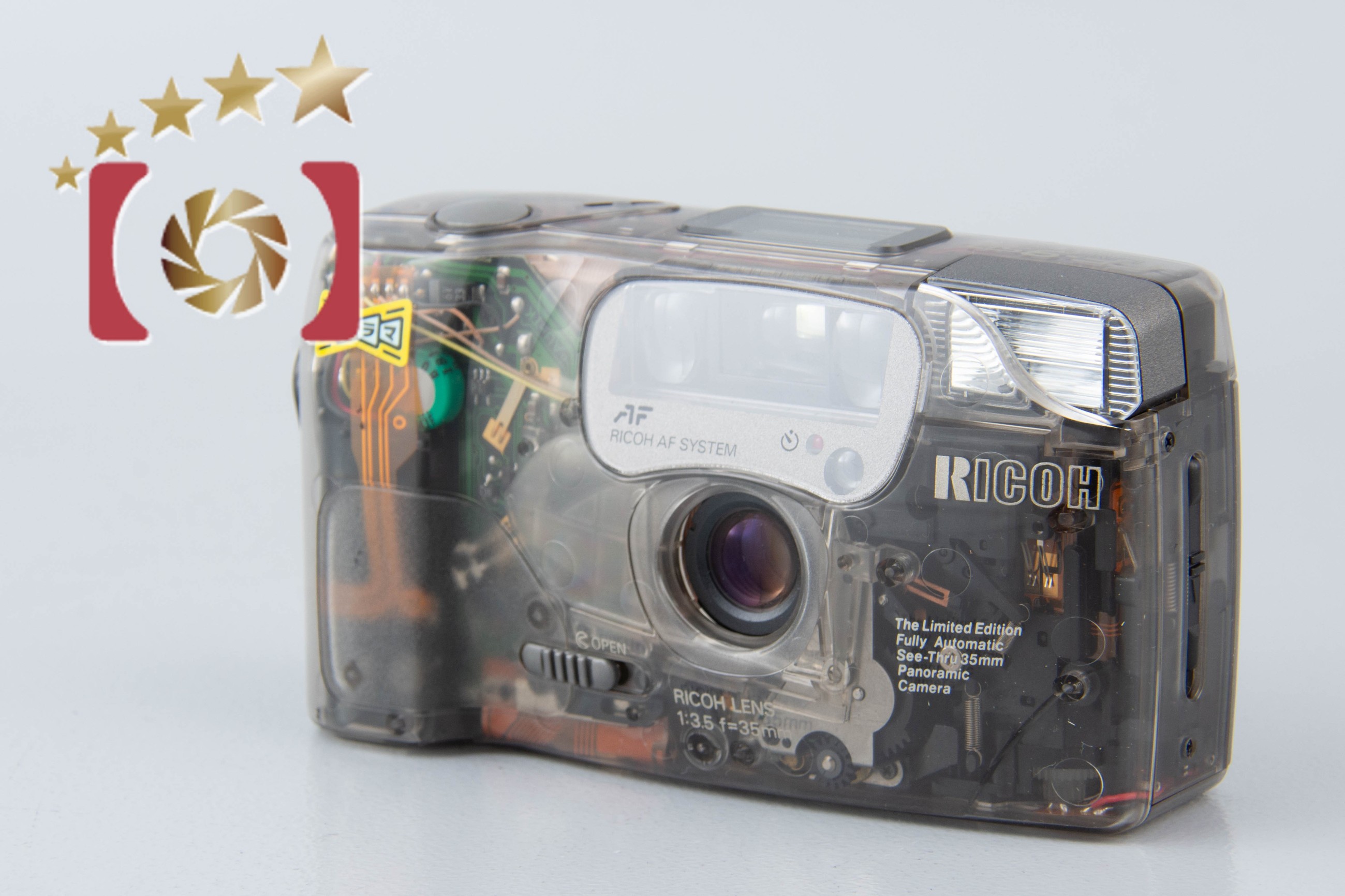 中古】RICOH リコー FF-9SD LIMITED スケルトン コンパクトフィルム