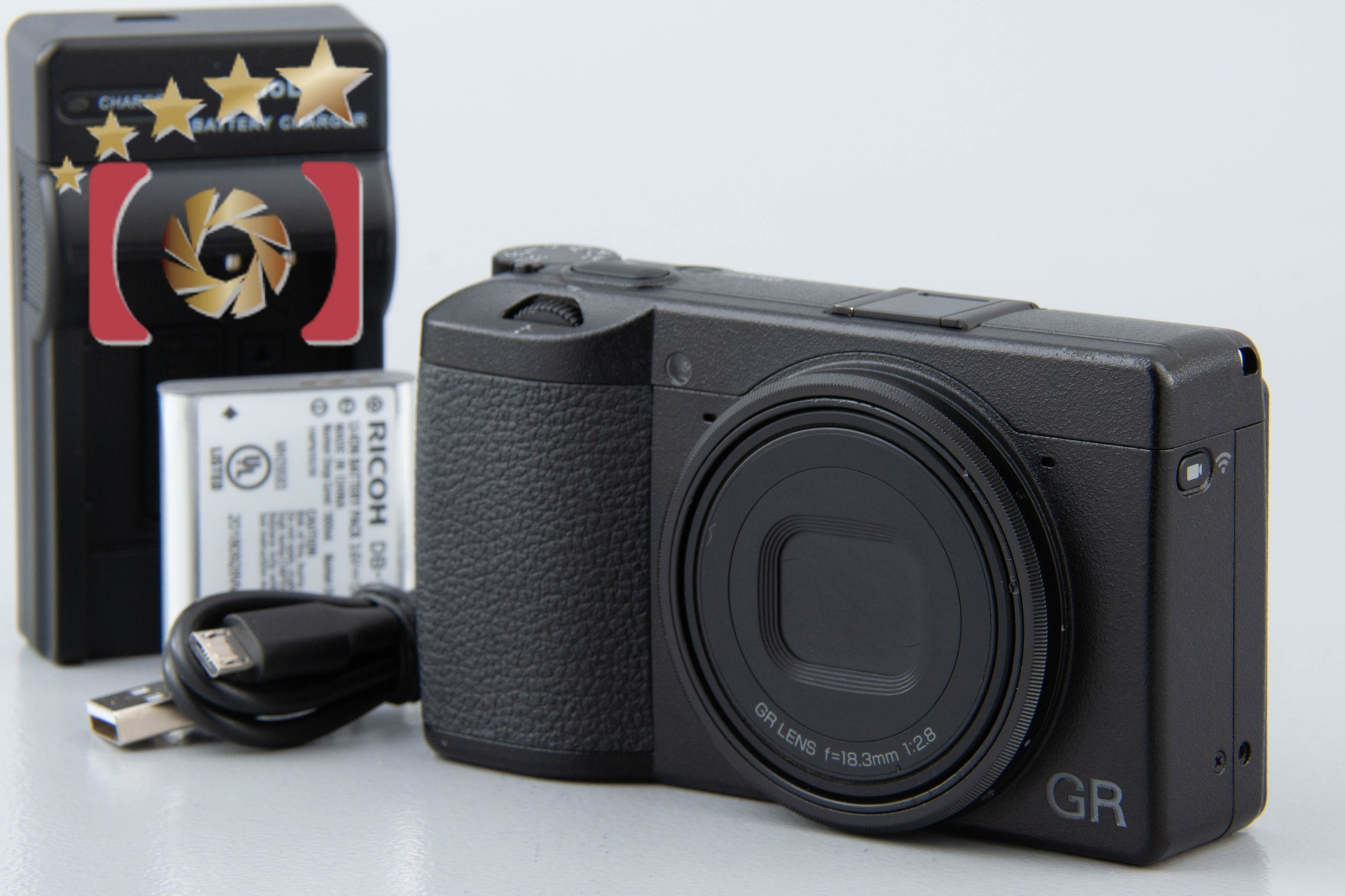 【中古】RICOH リコー GR III コンパクトデジタルカメラ シャッター回数僅少 |  中古カメラ・フィルムカメラを中心に取り揃えるファイブスターカメラ