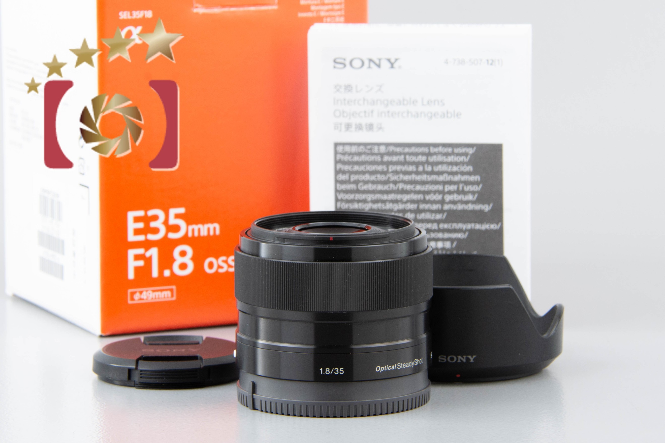 【新同品】SONY SEL35F18（E 35mm F1.8 OSS）カメラ