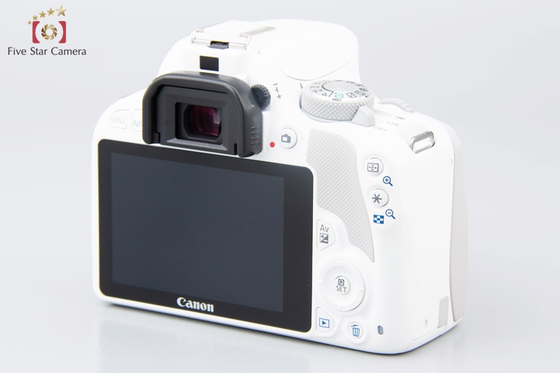 中古】Canon キヤノン EOS Kiss X7 ダブルレンズキット2 ホワイト シャッター回数僅少 |  中古カメラ・フィルムカメラを中心に取り揃えるファイブスターカメラ