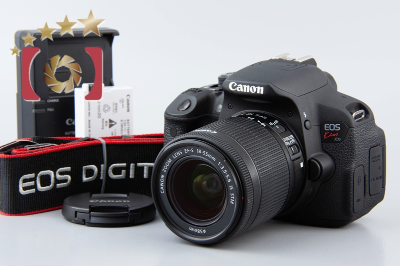 【中古】Canon キヤノン EOS Kiss X7i EF-S 18-55mm IS STM レンズキット シャッター回数僅少 |  中古カメラ・フィルムカメラを中心に取り揃えるファイブスターカメラ