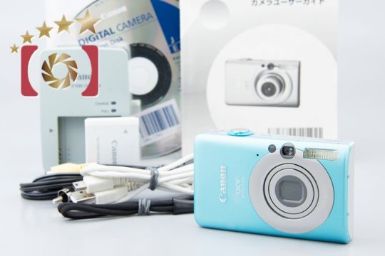 中古】Canon キヤノン IXY Digital 110 IS ブルー コンパクトデジタル