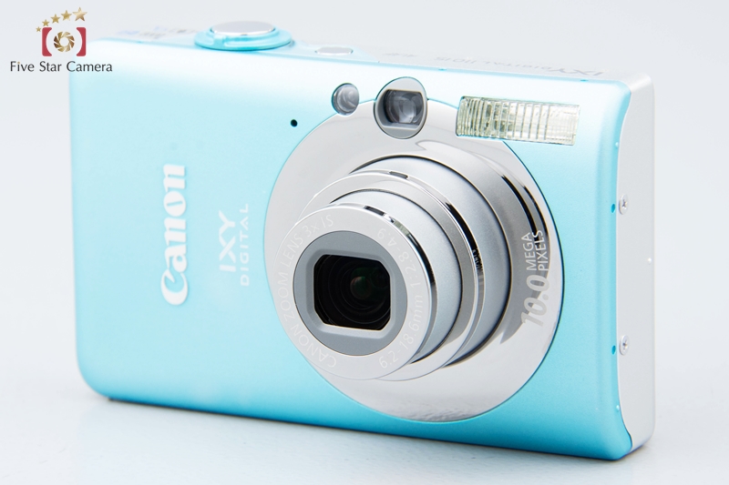 【中古】Canon キヤノン IXY Digital 110 IS ブルー コンパクトデジタルカメラ |  中古カメラ・フィルムカメラを中心に取り揃えるファイブスターカメラ