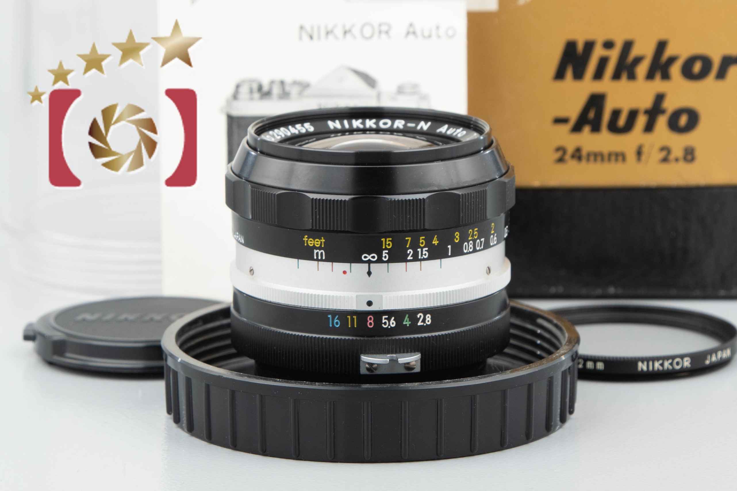 中古】Nikon ニコン NIKKOR-N Auto 24mm f/2.8 元箱付き |  中古カメラ・フィルムカメラを中心に取り揃えるファイブスターカメラ