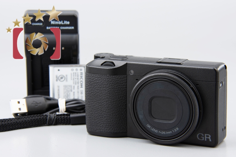 【中古】RICOH リコー GR IIIx コンパクトデジタルカメラ シャッター回数僅少 |  中古カメラ・フィルムカメラを中心に取り揃えるファイブスターカメラ