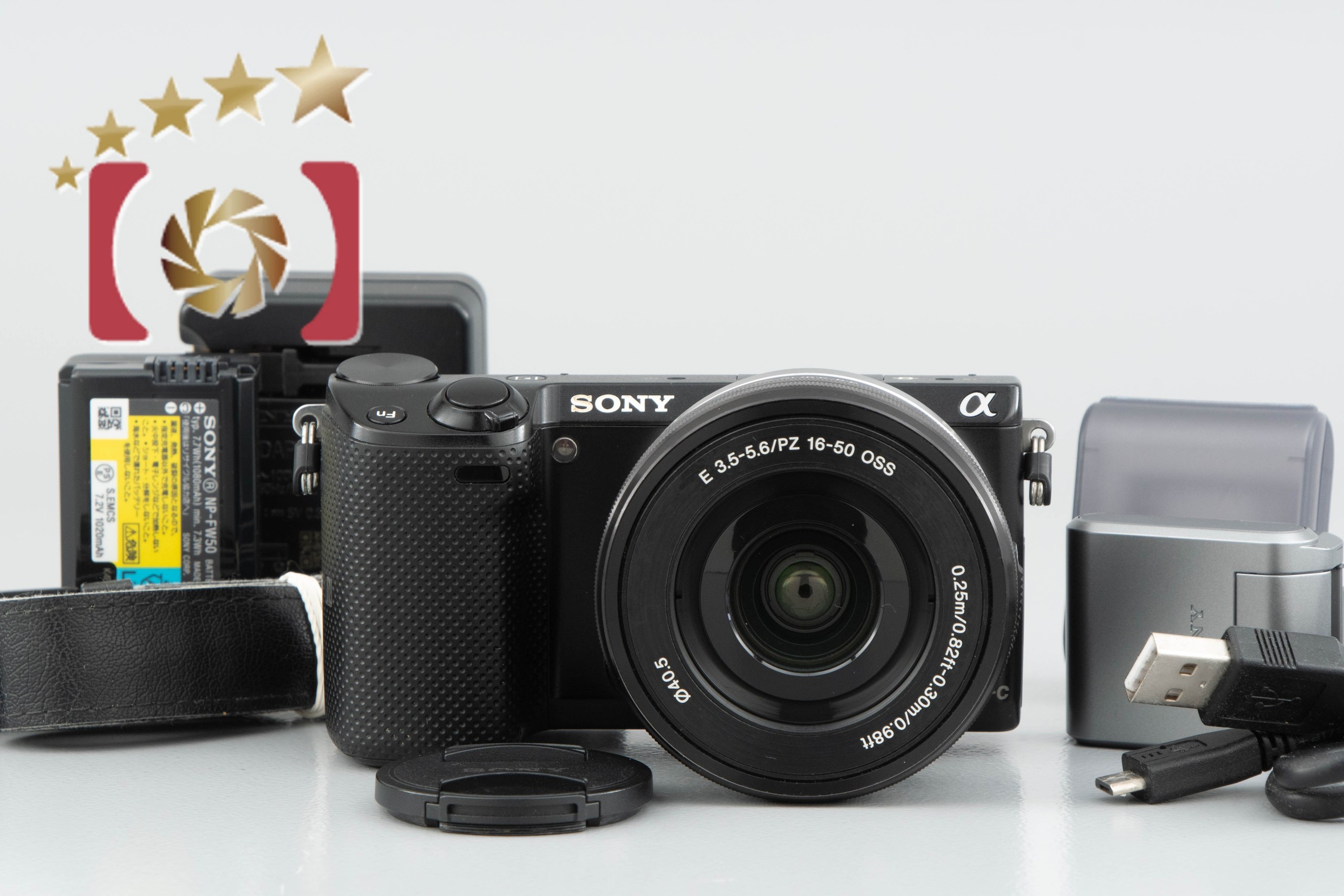 【中古】SONY ソニー α NEX-5T ブラック パワーズームレンズキット | 中古カメラ・フィルムカメラを中心に取り揃えるファイブスターカメラ