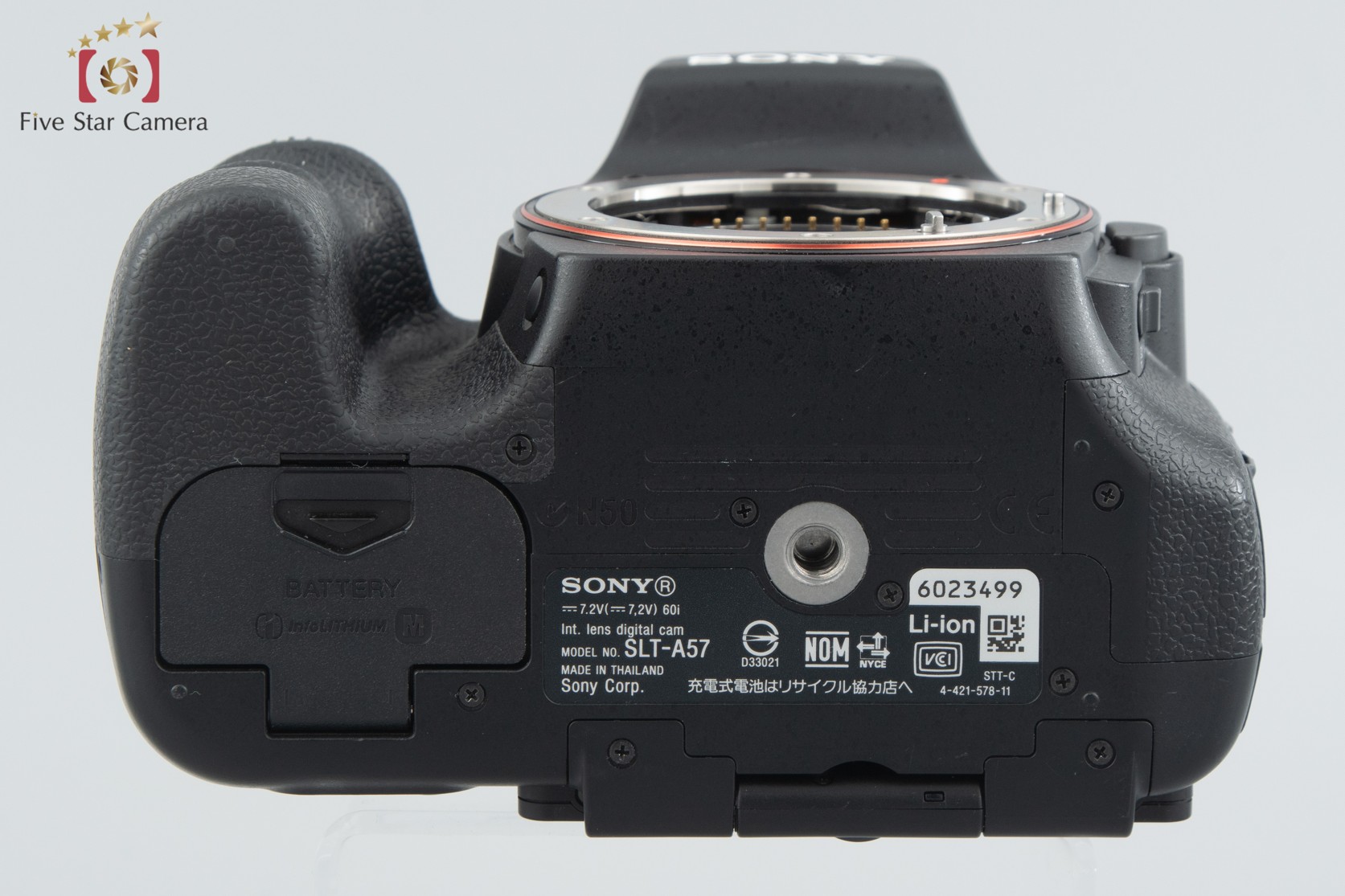 中古】SONY ソニー α57 SLT-A57 デジタル一眼カメラ シャッター回数僅少 |  中古カメラ・フィルムカメラを中心に取り揃えるファイブスターカメラ