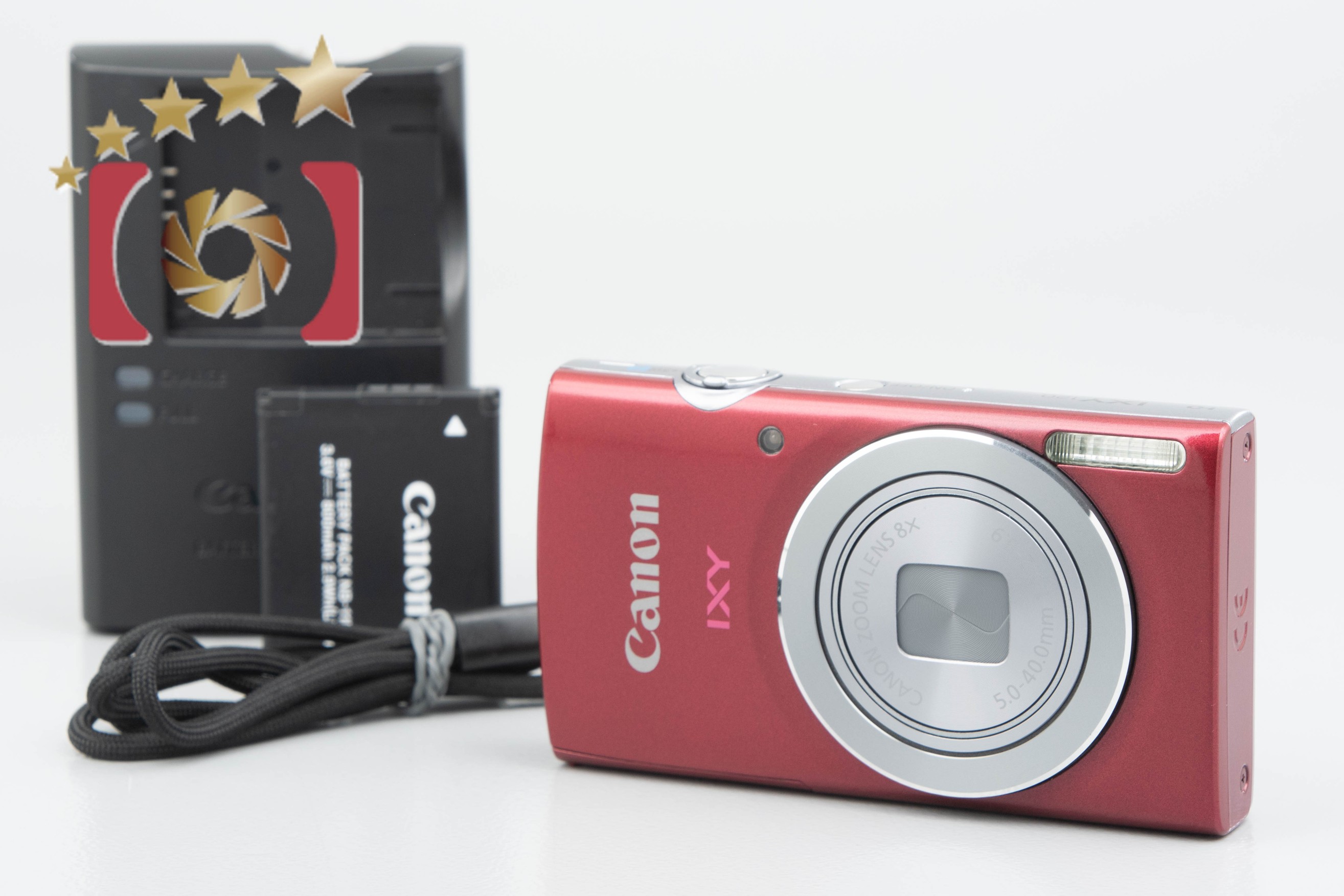 【中古】Canon キヤノン IXY 120 レッド コンパクトデジタルカメラ | 中古カメラ・フィルムカメラを中心に取り揃えるファイブスターカメラ