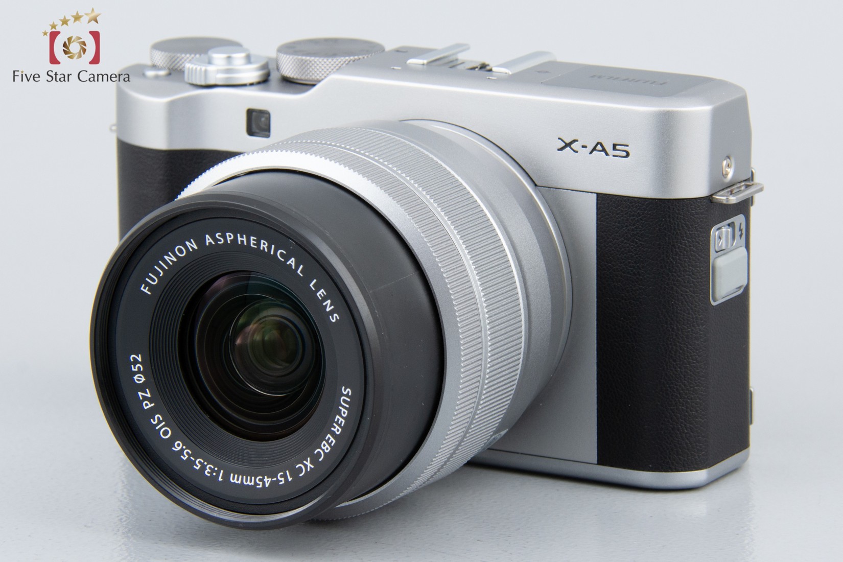 【中古】FUJIFILM 富士フイルム X-A5 レンズキット シルバー | 中古カメラ・フィルムカメラを中心に取り揃えるファイブスターカメラ