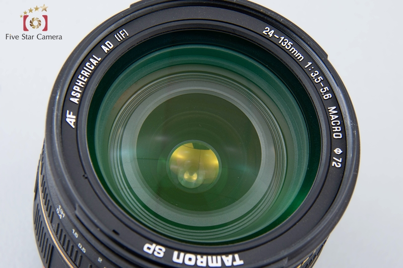 【中古】TAMRON タムロン 290D SP AF 24-135mm f/3.5-5.6 AD IF MACRO 50周年記念モデル キヤノン用 |  中古カメラ・フィルムカメラを中心に取り揃えるファイブスターカメラ