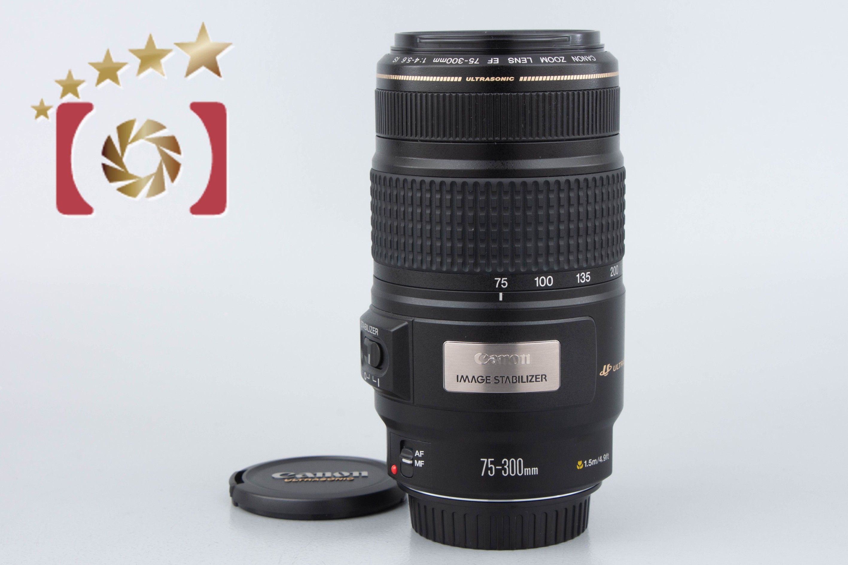 中古】Canon キヤノン EF 75-300mm f/4-5.6 IS USM | 中古カメラ・フィルムカメラを中心に取り揃えるファイブスターカメラ