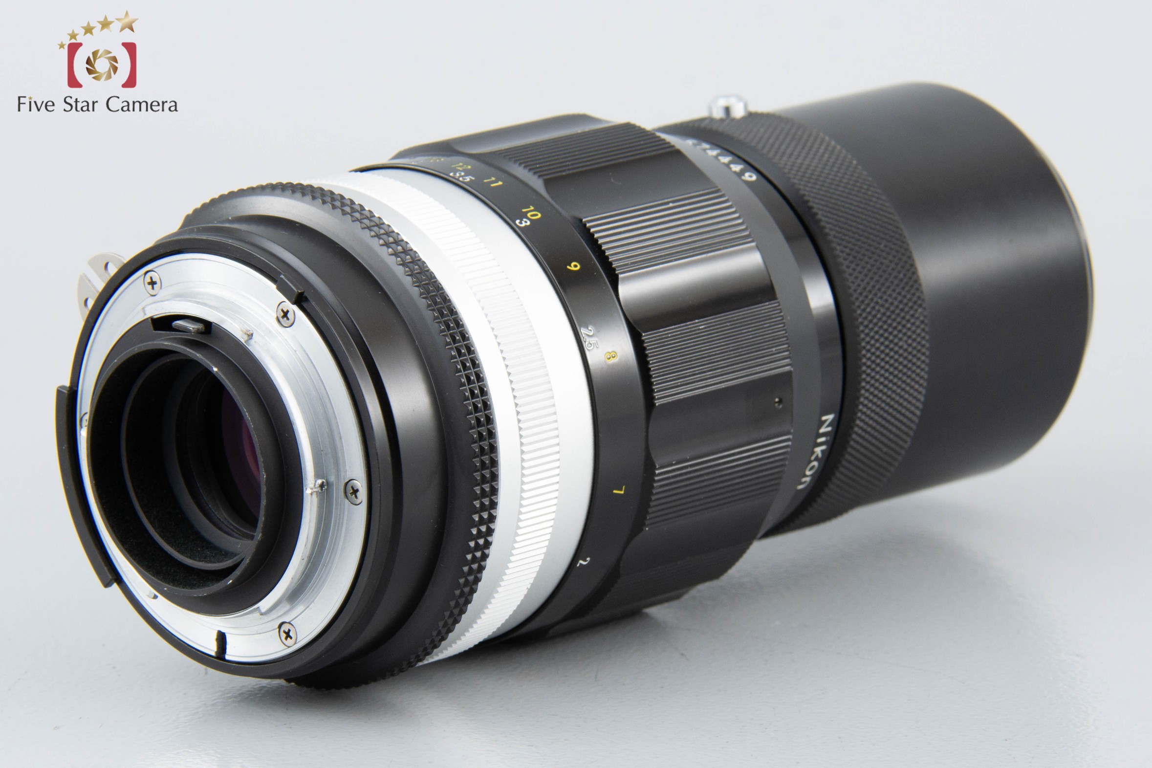 【中古】Nikon ニコン NIKKOR-Q.C AUTO 200mm f/4 Ai改 |  中古カメラ・フィルムカメラを中心に取り揃えるファイブスターカメラ