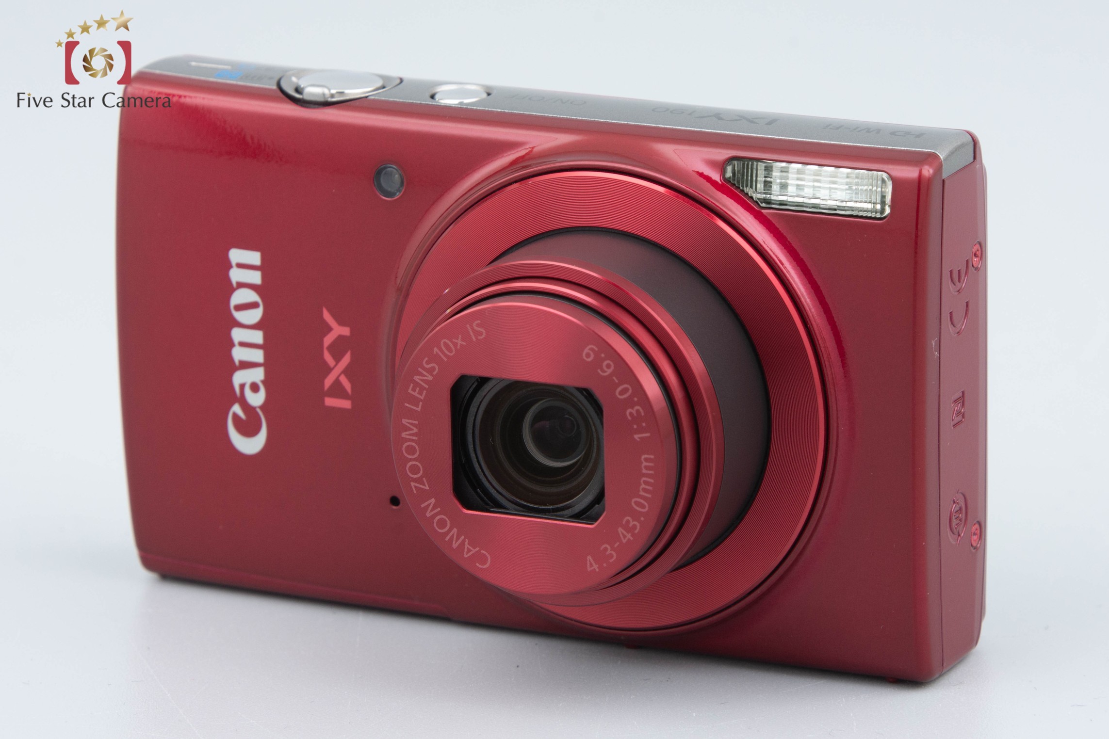 【中古】Canon キヤノン IXY 190 レッド コンパクトデジタルカメラ | 中古カメラ・フィルムカメラを中心に取り揃えるファイブスターカメラ