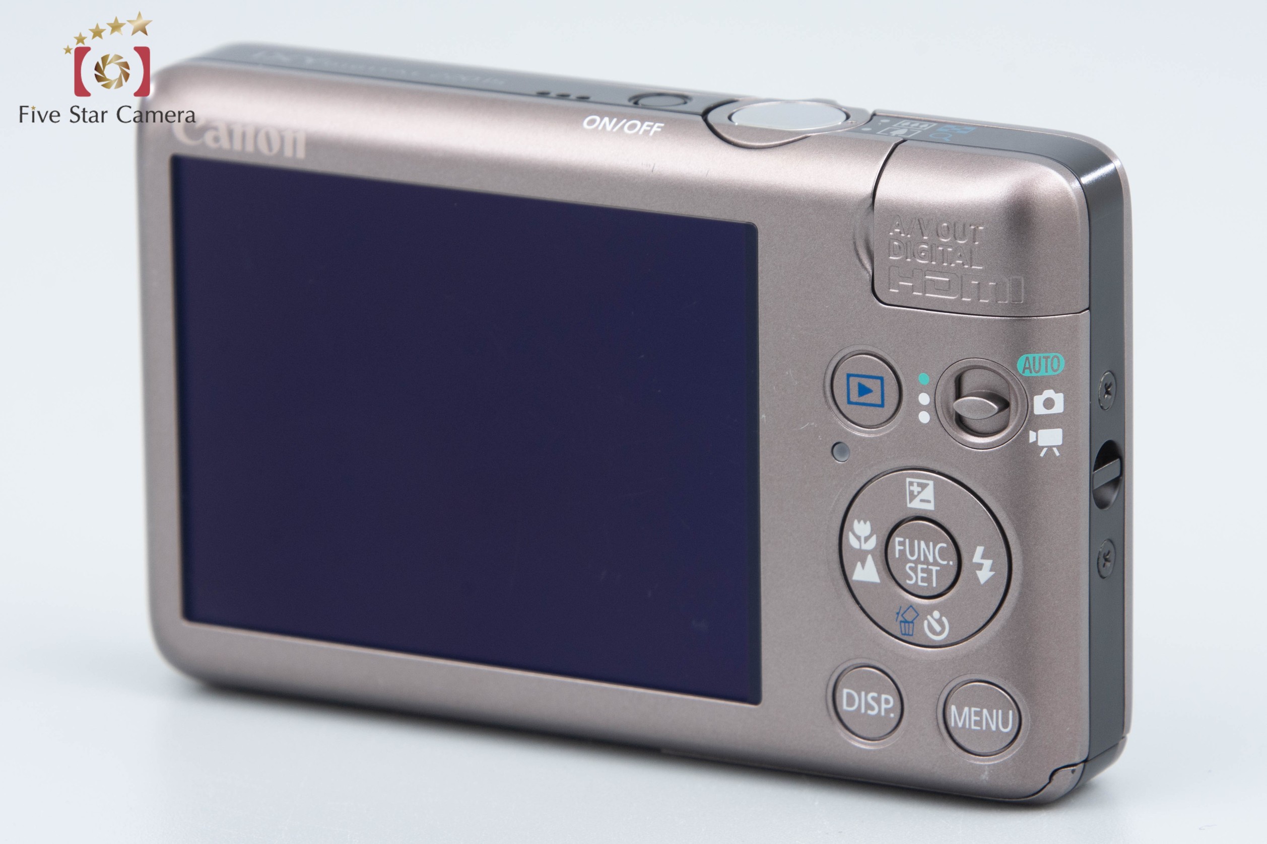 【中古】Canon キヤノン IXY Digital 220 IS ブラウン コンパクトデジタルカメラ 元箱付き |  中古カメラ・フィルムカメラを中心に取り揃えるファイブスターカメラ