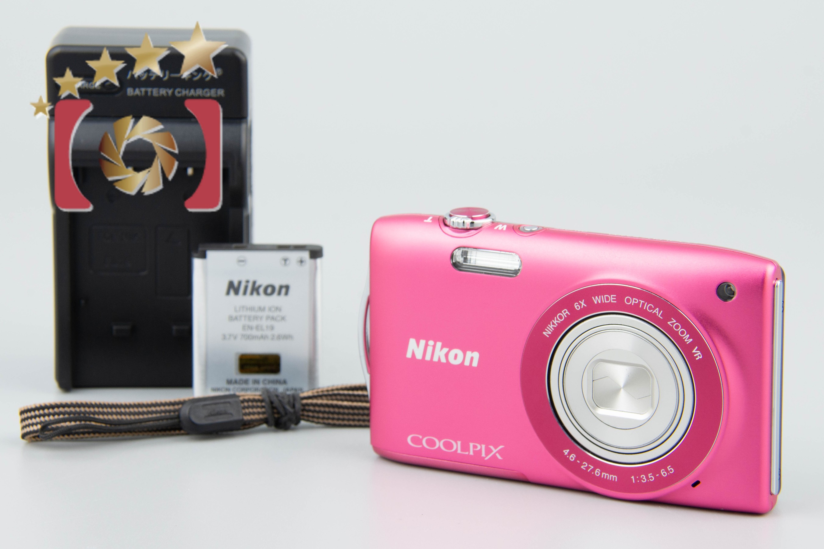 Nikon デジタルカメラ COOLPIX (クールピクス) S3300 ストロベリー