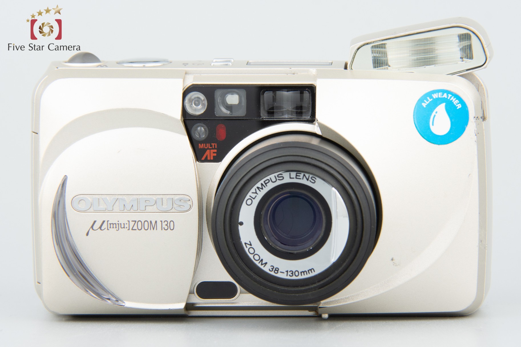 中古】OLYMPUS オリンパス μ[mju:] ZOOM 130 コンパクトフィルムカメラ | 中古カメラ・フィルムカメラ を中心に取り揃えるファイブスターカメラ