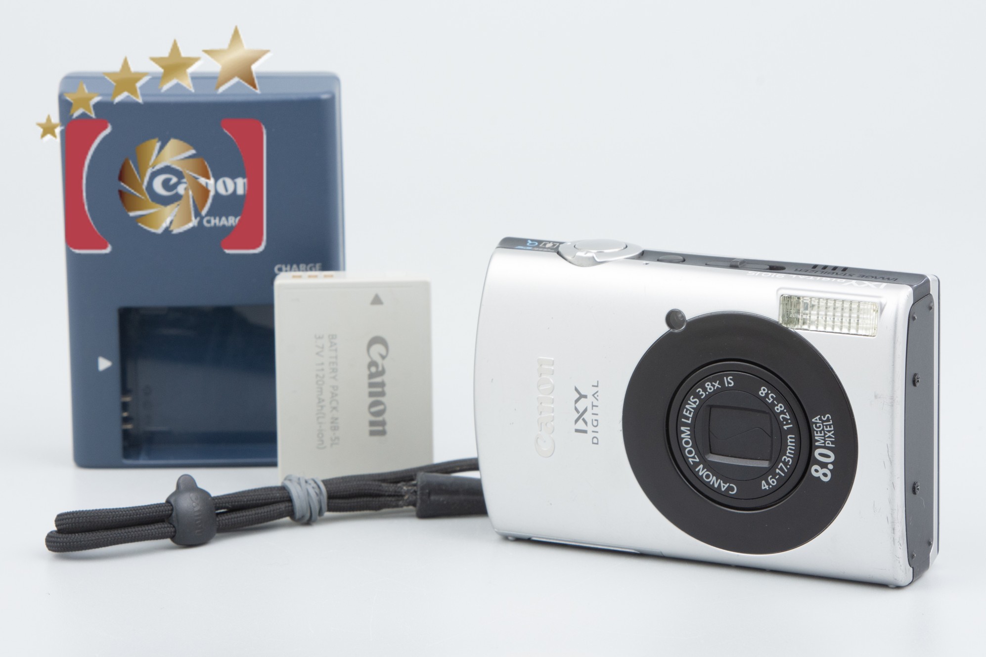 【中古】Canon キヤノン IXY Digital 910 IS ブラック コンパクトデジタルカメラ |  中古カメラ・フィルムカメラを中心に取り揃えるファイブスターカメラ