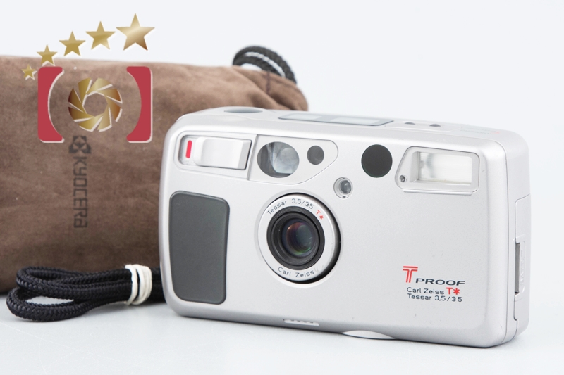 【中古】KYOCERA 京セラ T PROOF コンパクトフィルムカメラ | 中古カメラ・フィルムカメラを中心に取り揃えるファイブスターカメラ