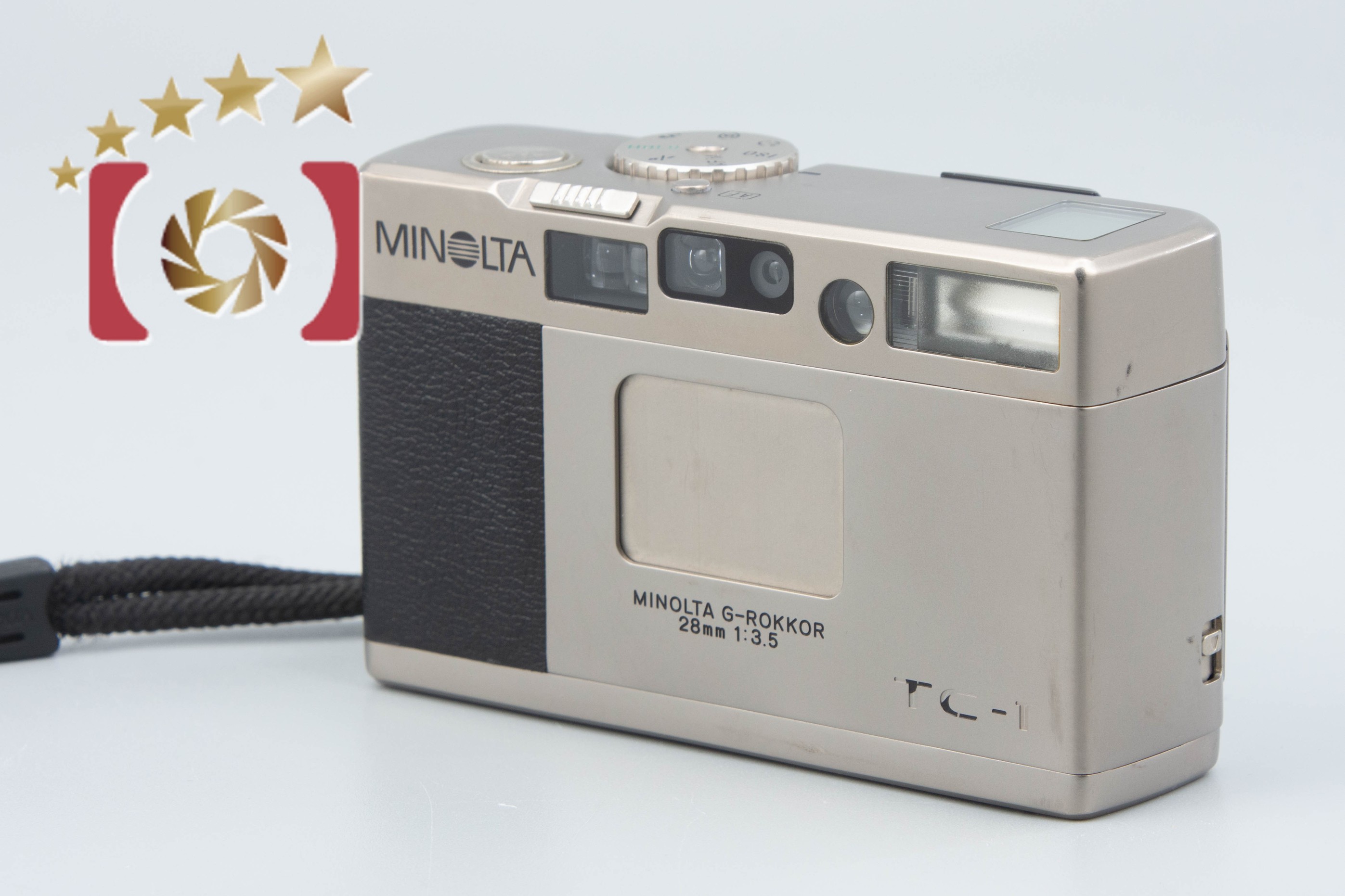 【中古】MINOLTA ミノルタ TC-1 コンパクトフィルムカメラ | 中古カメラ・フィルムカメラを中心に取り揃えるファイブスターカメラ