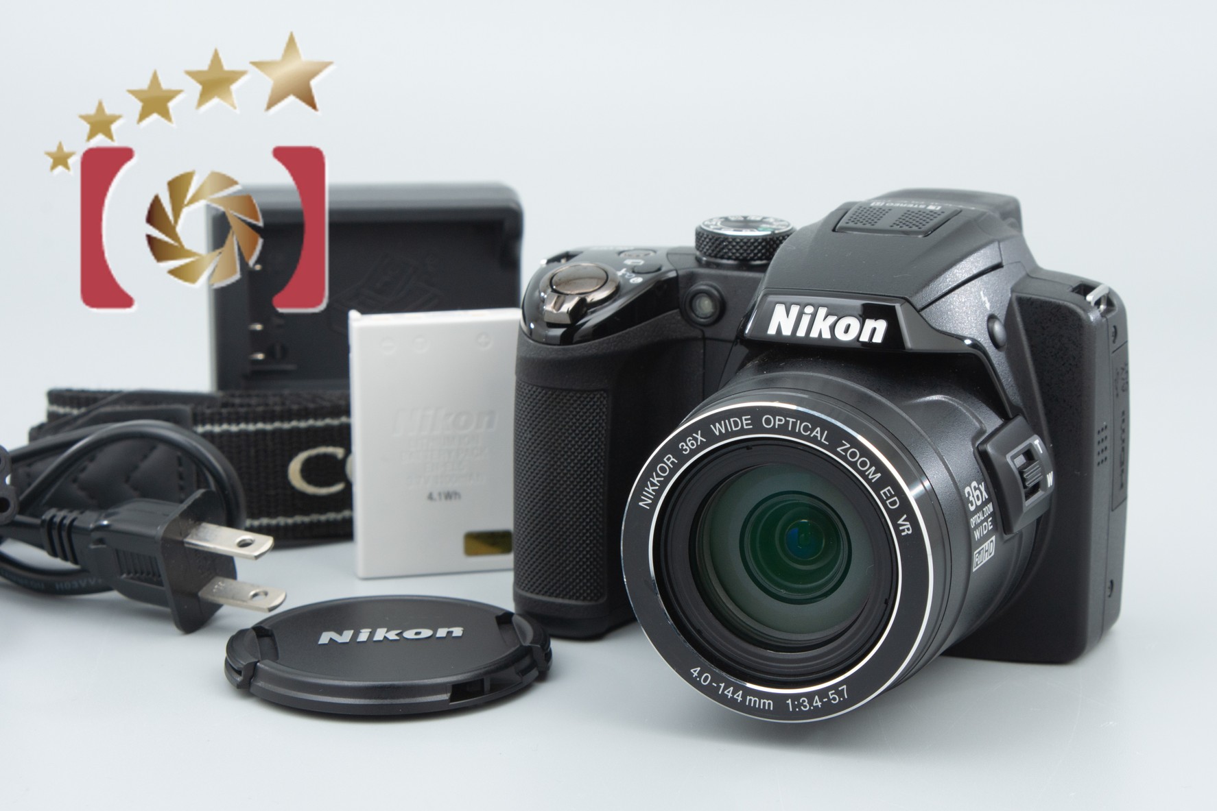 中古】Nikon ニコン COOLPIX P500 ブラック コンパクトデジタルカメラ | 中古カメラ・フィルムカメラを中心に取り揃えるファイブスター カメラ