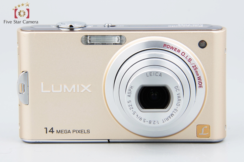 【中古】Panasonic パナソニック LUMIX DMC-FX66 リュクスゴールド コンパクトデジタルカメラ |  中古カメラ・フィルムカメラを中心に取り揃えるファイブスターカメラ