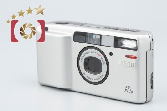 【中古】RICOH リコー R1s シルバー コンパクトフィルムカメラ | 中古カメラ・フィルムカメラを中心に取り揃えるファイブスターカメラ