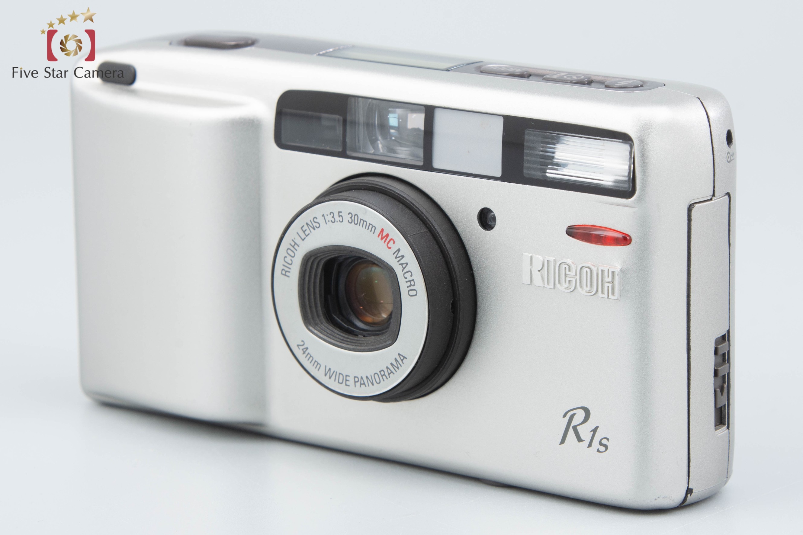 中古】RICOH リコー R1s シルバー コンパクトフィルムカメラ | 中古カメラ・フィルムカメラを中心に取り揃えるファイブスターカメラ