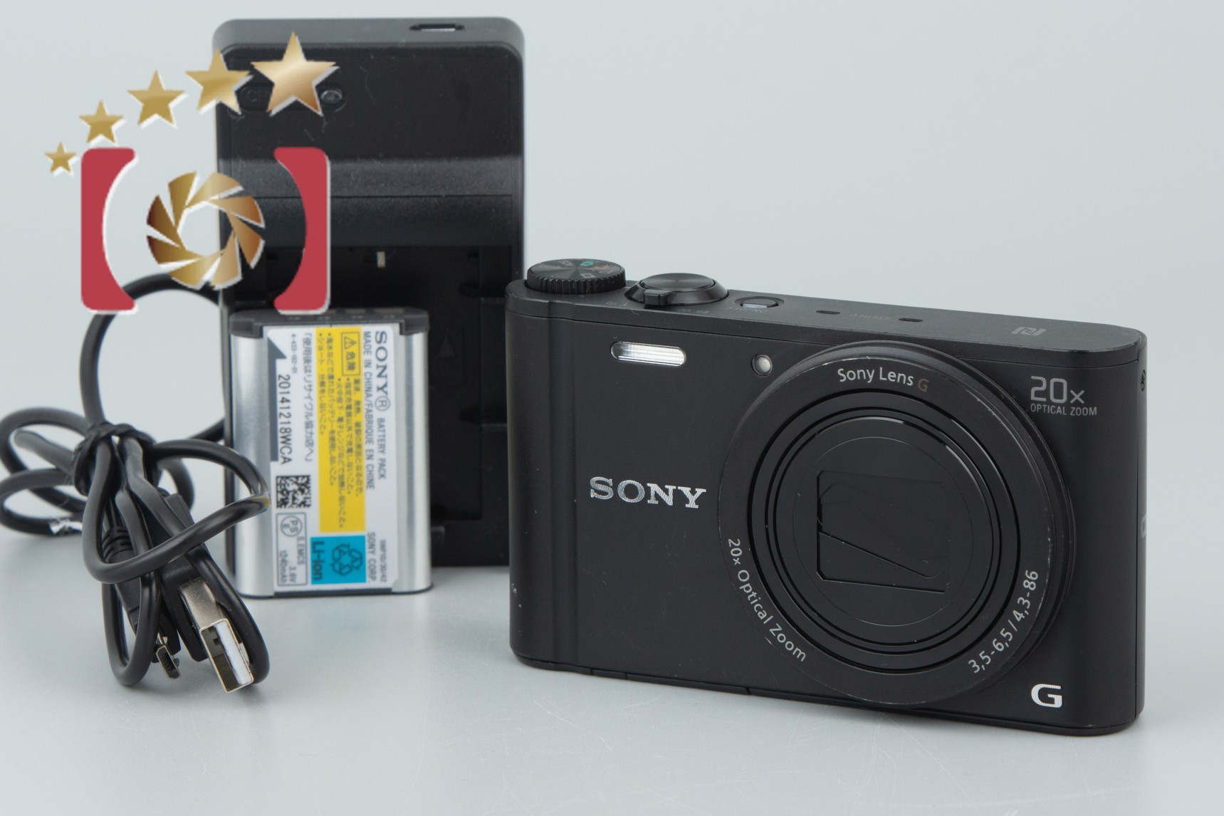 【中古】SONY ソニー Cyber-shot DSC-WX350 ブラック コンパクトデジタルカメラ |  中古カメラ・フィルムカメラを中心に取り揃えるファイブスターカメラ