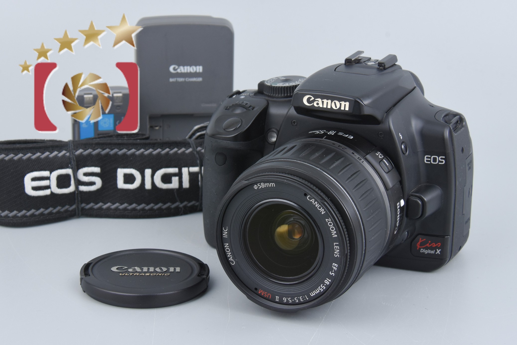 【中古】Canon キヤノン EOS Kiss Digital X 18-55mm レンズキット |  中古カメラ・フィルムカメラを中心に取り揃えるファイブスターカメラ