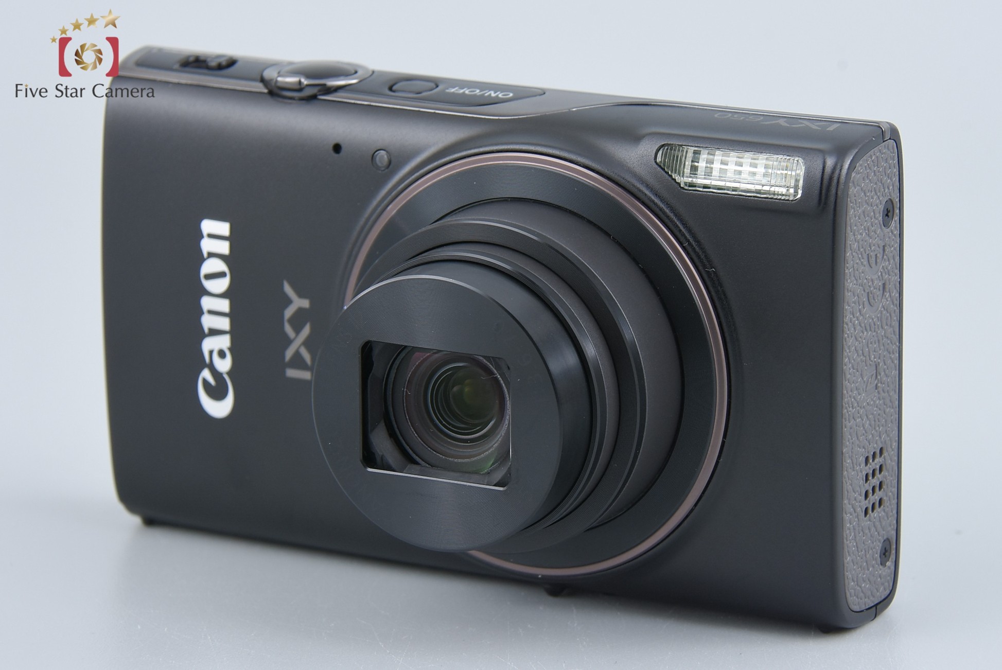 【中古】Canon キヤノン IXY 650 ブラック コンパクトデジタルカメラ | 中古カメラ・フィルムカメラを中心に取り揃えるファイブスターカメラ