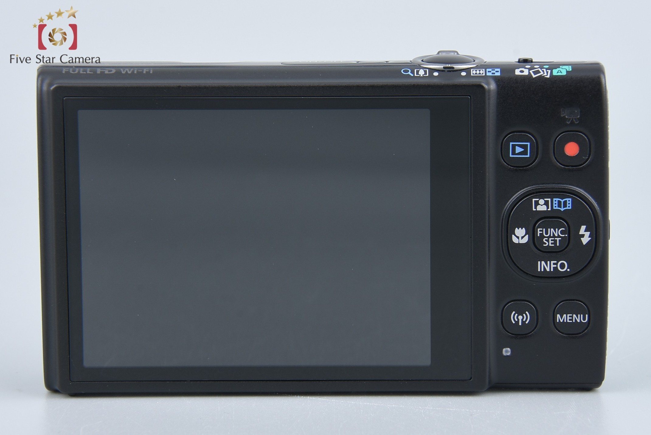 【中古】Canon キヤノン IXY 650 ブラック コンパクトデジタルカメラ | 中古カメラ・フィルムカメラを中心に取り揃えるファイブスターカメラ