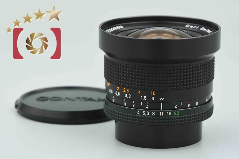 【中古】CONTAX コンタックス Carl Zeiss Distagon 18mm f/4 T* MMG |  中古カメラ・フィルムカメラを中心に取り揃えるファイブスターカメラ