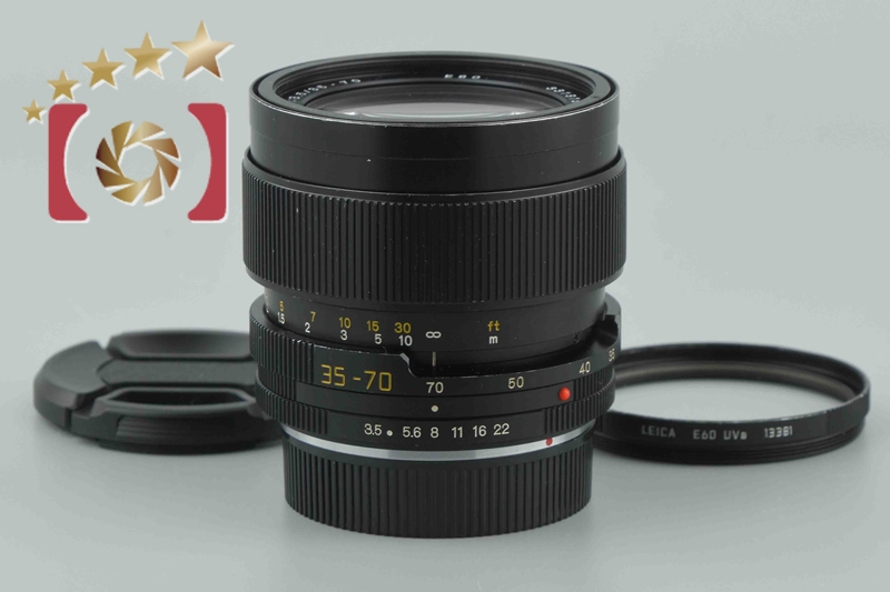 【中古】Leica ライカ VARIO-ELMAR-R 35-70mm f/3.5 E60 3カム |  中古カメラ・フィルムカメラを中心に取り揃えるファイブスターカメラ