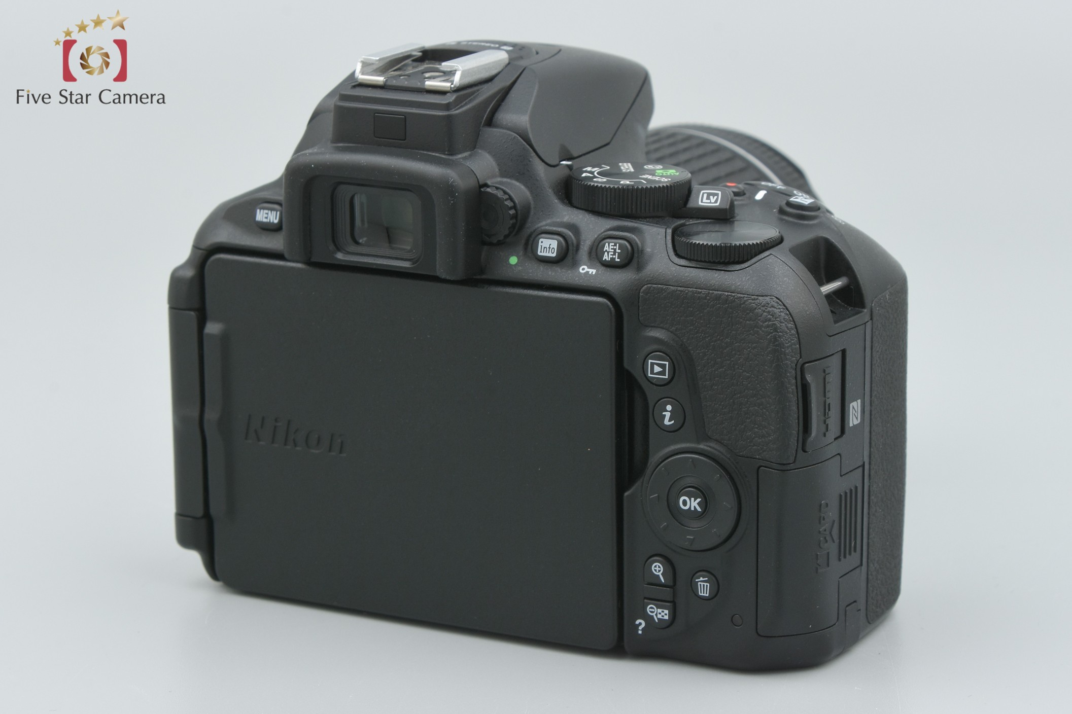 【中古】Nikon ニコン D5600 ダブルズームキット シャッター回数僅少 元箱付き |  中古カメラ・フィルムカメラを中心に取り揃えるファイブスターカメラ