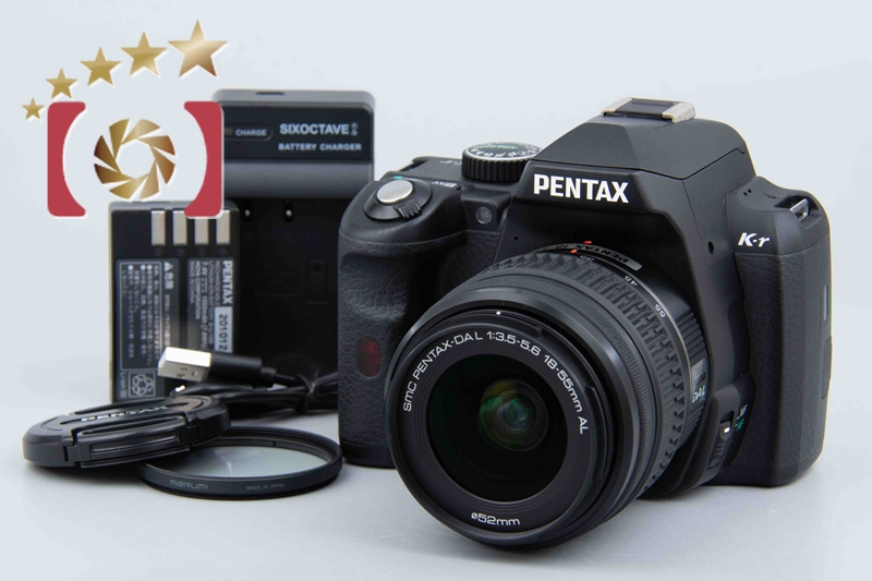 中古】PENTAX ペンタックス K-r 18-55 レンズキット ブラック シャッター回数僅少 | 中古カメラ・フィルムカメラ を中心に取り揃えるファイブスターカメラ