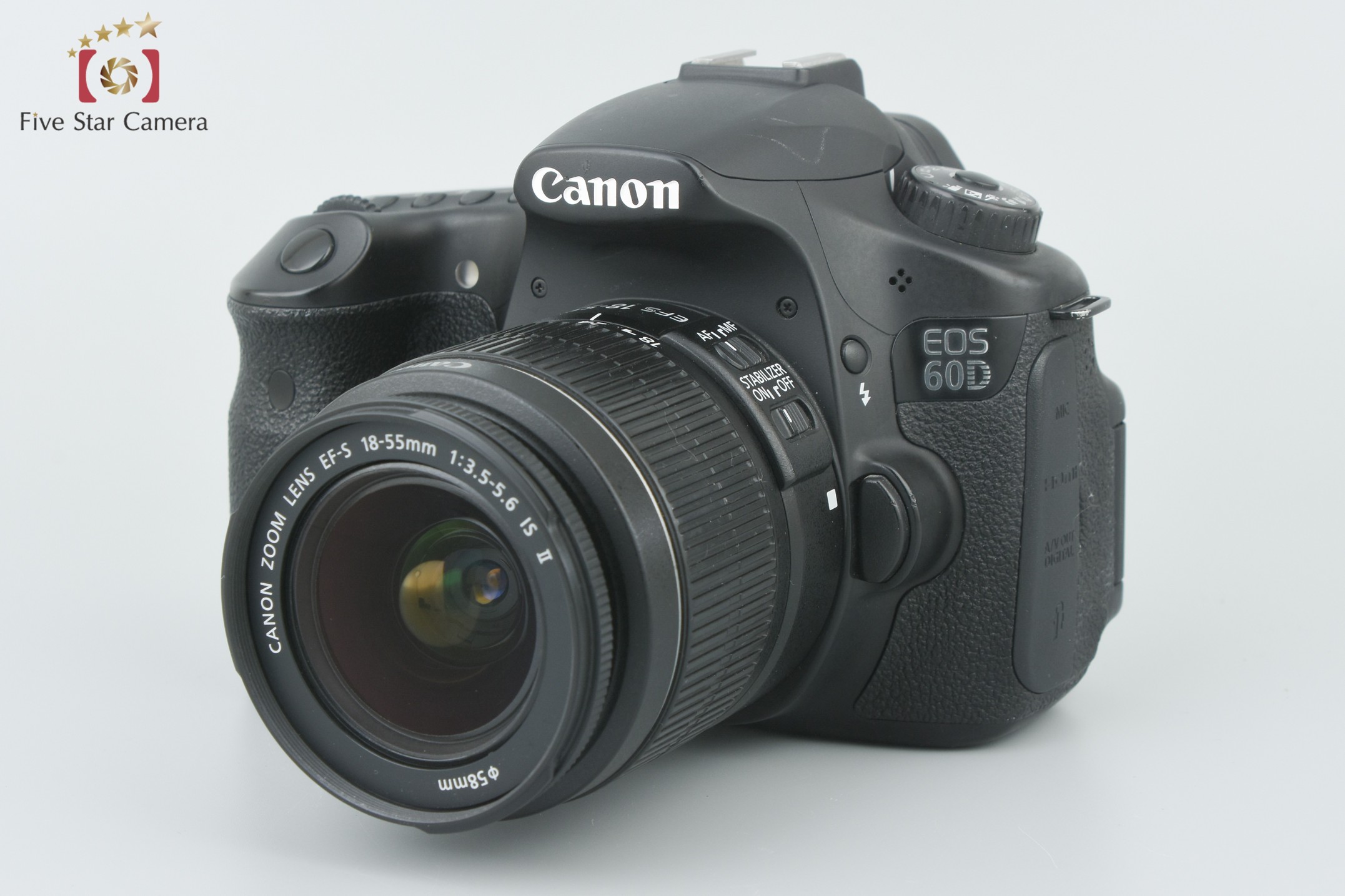 【中古】Canon キヤノン EOS 60D + EF-S 18-55mm f/3.5-5.6 IS II |  中古カメラ・フィルムカメラを中心に取り揃えるファイブスターカメラ