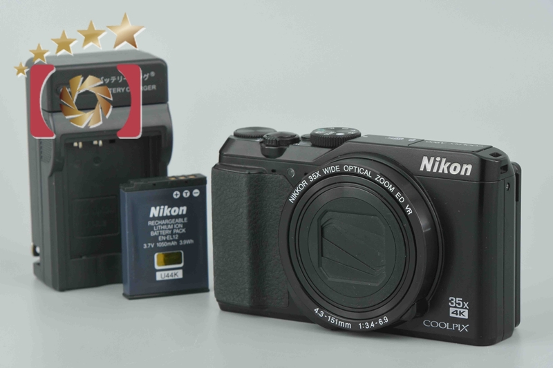 【中古】Nikon ニコン COOLPIX A900 ブラック コンパクトデジタルカメラ |  中古カメラ・フィルムカメラを中心に取り揃えるファイブスターカメラ