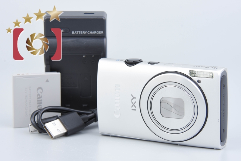 【中古】Canon キヤノン IXY 600F シルバー コンパクトデジタルカメラ | 中古カメラ・フィルムカメラを中心に取り揃えるファイブスターカメラ