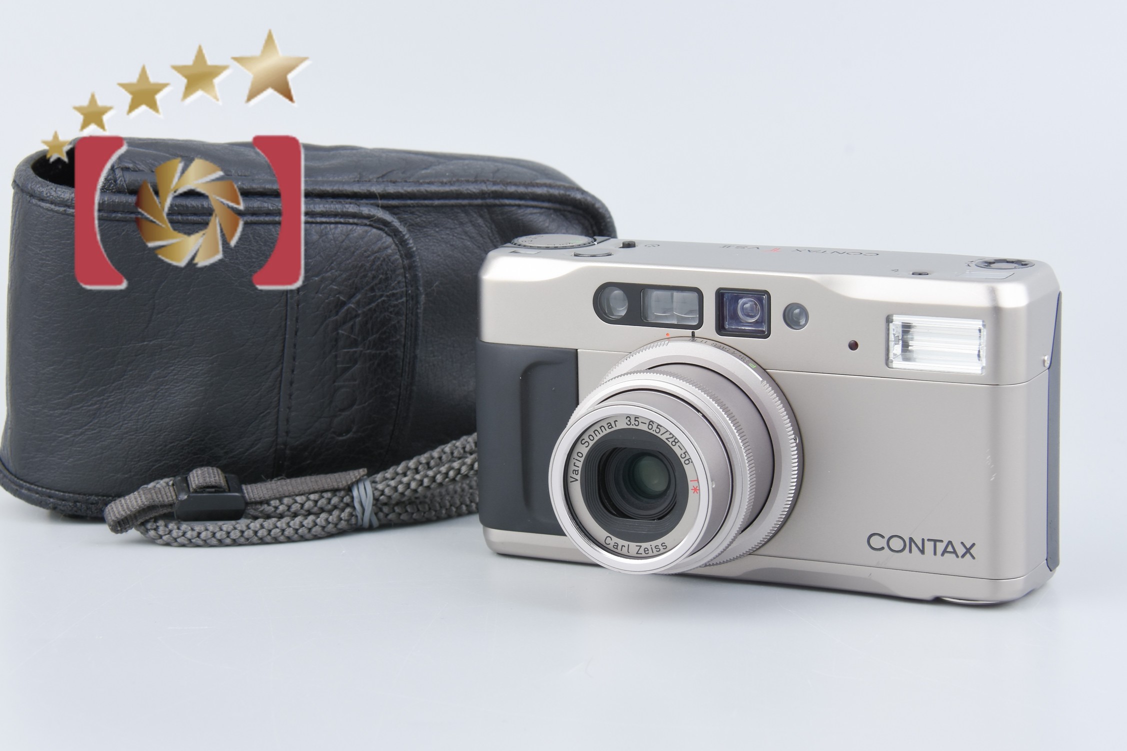 【中古】CONTAX コンタックス TVS II コンパクトフィルムカメラ | 中古カメラ・フィルムカメラを中心に取り揃えるファイブスターカメラ