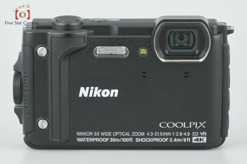 中古】Nikon ニコン COOLPIX W300 ブラック コンパクトデジタルカメラ | 中古カメラ・フィルムカメラを中心に取り揃えるファイブスター カメラ