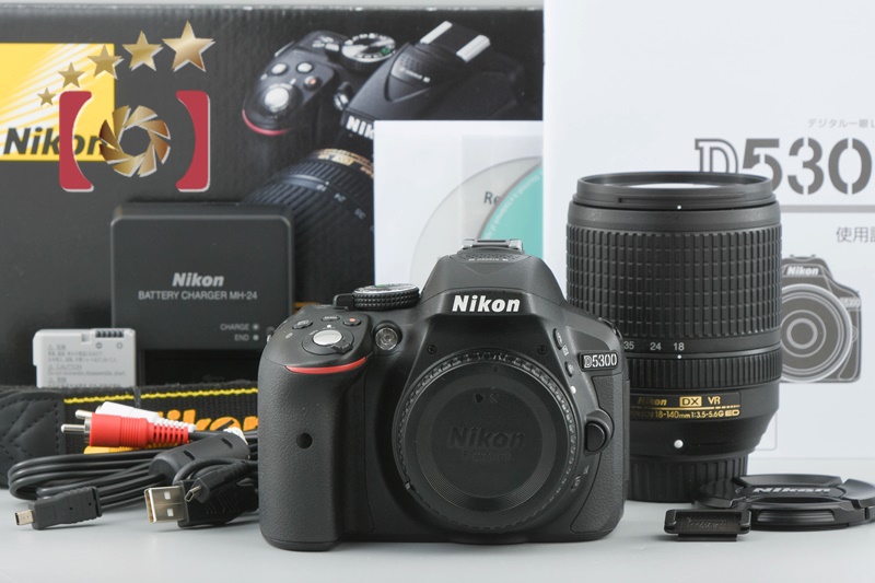 中古】Nikon ニコン D5300 18-140 VR レンズキット ブラック シャッター回数僅少 元箱付き |  中古カメラ・フィルムカメラを中心に取り揃えるファイブスターカメラ